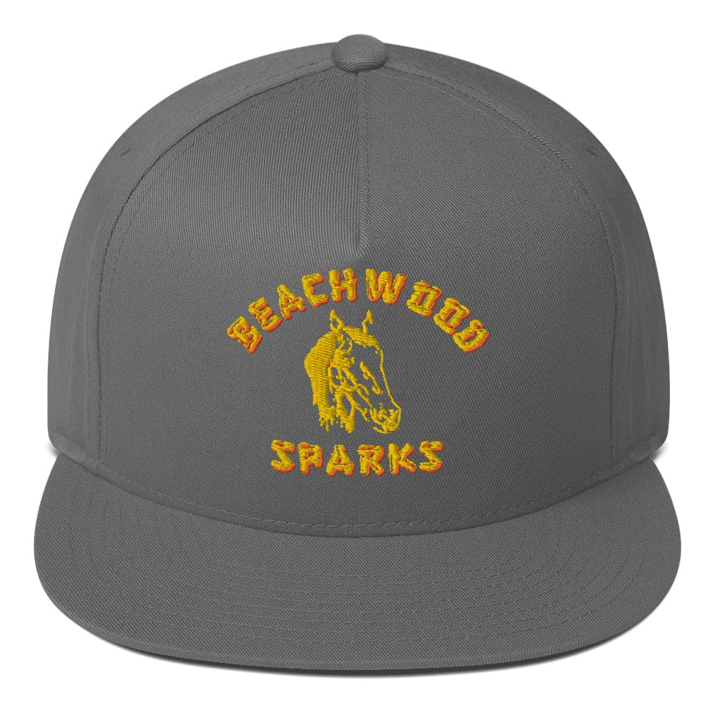 Flat Bill Cap BEACHWOOD SPARKS Horsey logo (7379501514834)