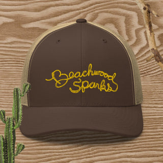 Beachwood Sparks Lasso Logo Trucker Cap (7189558132818)