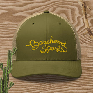 Beachwood Sparks Lasso Logo Trucker Cap (7189558132818)