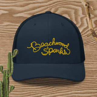 Beachwood Sparks Lasso Logo Trucker Cap (7189558132818)