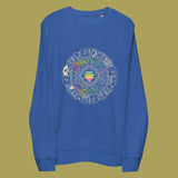 Across The River Of Stars Unisex organic sweatshirt (7348286652498)