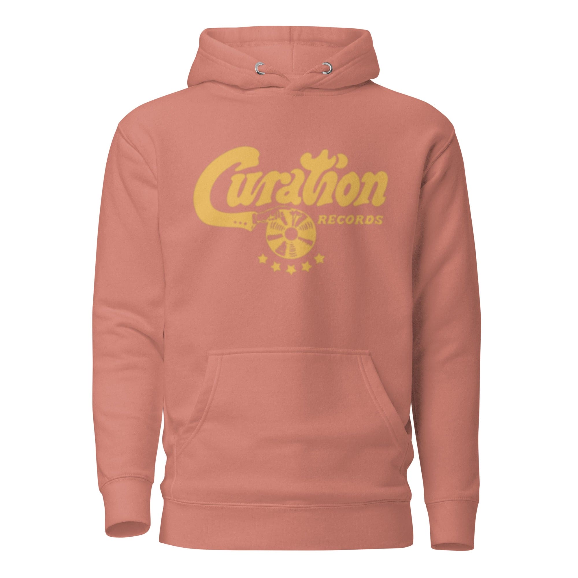 Curation Records Script Logo Unisex Hoodie (7387622309970)