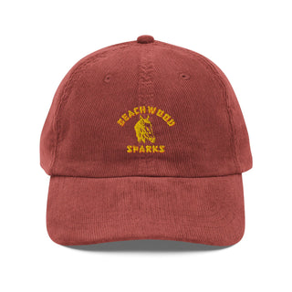 Beachwood Sparks Vintage corduroy horsey cap (7379503808594)