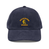 Beachwood Sparks Vintage corduroy horsey cap (7379503808594)