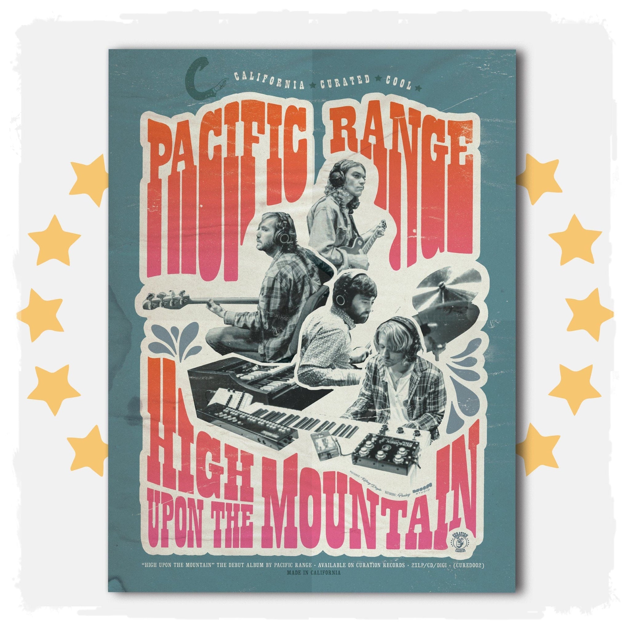 Pacific Range  Poster - Curation Records (4511671418962)